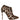 Dolce & Gabbana Brown Leopard Calf Fur Heels Ankle Boots Shoes