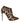 Dolce &amp; Gabbana Brown Leopard Calf Fur Heels Ankle Boots Shoes