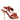 Dolce & Gabbana Coral Exotic Leather Heels Sandals Shoes