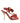 Dolce &amp; Gabbana Coral Exotic Leather Heels Sandals Shoes