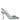 Dolce & Gabbana Silver Mesh Crystal Embellished Slingback Shoes