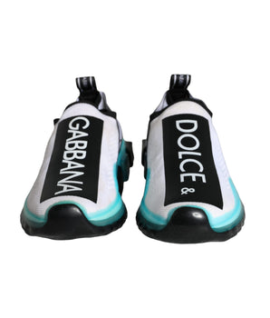 Dolce &amp; Gabbana Zapatillas Sorrento Sin Cordones Blanco Azul Zapatos