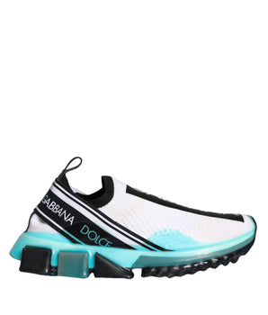 Dolce &amp; Gabbana Zapatillas Sorrento Sin Cordones Blanco Azul Zapatos