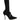 Dolce & Gabbana Black Stiletto Heels Mid Calf Boots Shoes