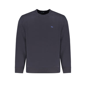 Harmont & Blaine Blue Cotton Sweater