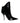 Dolce &amp; Gabbana Black Patent Leather Pointed Ankle Boots Shoes