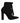 Dolce & Gabbana Black Jersey Stretch Ankle Booties Shoes
