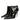 Dolce & Gabbana Black Leather Studs Crystal Ankle Boots Shoes