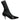 Dolce & Gabbana Black Leather Stilettos Booties Socks Shoes