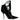 Dolce & Gabbana Black Patent Leather Pointed Ankle Boot Shoes