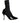 Dolce & Gabbana Black Stretch Stilettos Booties Socks Shoes