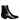 Dolce & Gabbana Black Leather Ankle Boots Booties Shoes