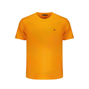 Napapijri Orange Cotton T-Shirt