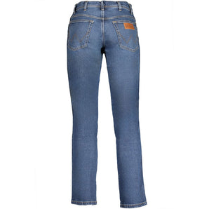 Wrangler Blue Cotton Jeans & Pant