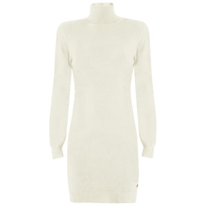 Yes Zee White Viscose Dress