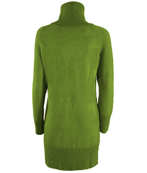 Yes Zee Vestido de viscosa verde