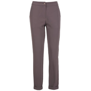 Yes Zee Gray Polyester Jeans & Pant