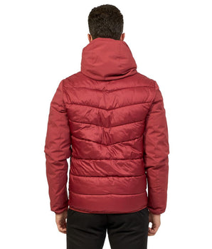 Yes Zee Red Nylon Men's Jacket