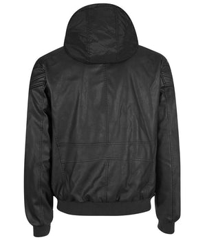 Yes Zee Black Polyethylene Men's Jacket