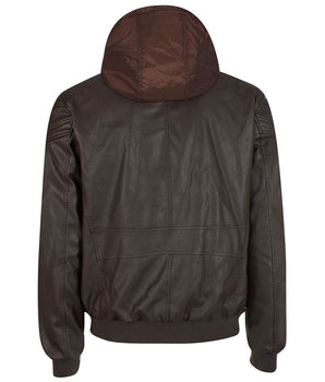 Yes Zee Brown Polyethylene Men's Jacket
