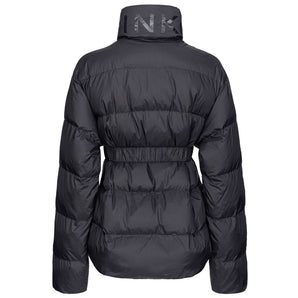 PINKO Black Nylon Jackets & Coat