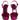 Dolce & Gabbana Fuchsia Leather Platform Logo Keira Sandals Shoes