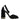 Dolce & Gabbana Black Crystal Ankle Strap Sandals Shoes