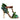 Dolce & Gabbana Emerald Embellished Leather Heels Sandals Shoes