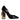 Dolce & Gabbana Black Gold Patent Leather Logo Heels Pumps Shoes