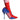 Dolce & Gabbana Red Blue Stretch Sock Style Ankle Boots Logo Shoes