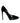Dolce & Gabbana Black Leather Platform Heels Pumps Shoes