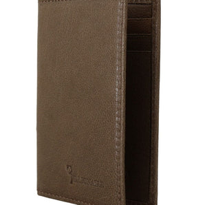 Billionaire Italian Couture Elegant Leather Men's Wallet in Brown Billionaire Italian Couture 