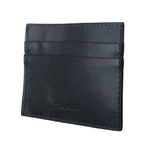 Billionaire Italian Couture Opulent Blue Leather Men's Wallet Billionaire Italian Couture 