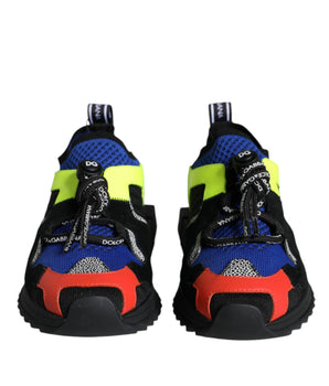 Dolce & Gabbana Multicolor Mesh Sorrento Trekking Sneakers Shoes
