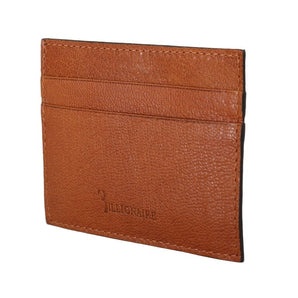 Billionaire Italian Couture Elegant Men's Leather Wallet in Brown Billionaire Italian Couture 