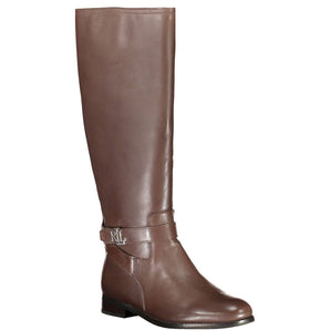 Ralph Lauren Brown Leather Boot