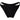 Dolce & Gabbana Traje de baño de nailon negro Bikini con parte inferior de ropa de playa