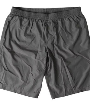 Dolce & Gabbana Dark Gray Polyester Beachwear Shorts Swimwear Men