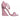 Dolce & Gabbana Pink Patent Leather Ankle Strap Heels Sandals Shoes