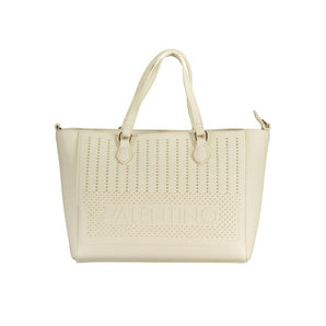 Valentino Bags White Polyethylene Handbag