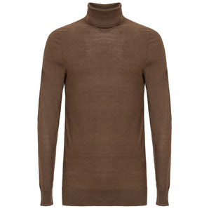 Brioni Brown Cashmere Sweater