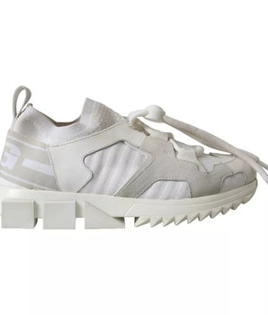 Dolce &amp; Gabbana Zapatillas De Trekking Sorrento De Malla Blanca Zapatos