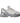 Dolce &amp; Gabbana White Silver Daymaster Low Top Sneakers Shoes