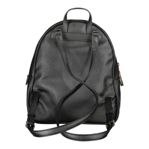 Guess Jeans Black Polyethylene Backpack