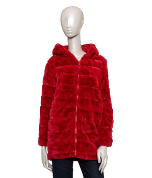 Chaqueta Mujer Baldinini Trend Poliéster Rojo