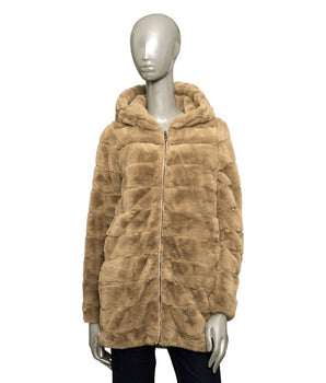 Chaqueta Baldinini Trend Beige Poliéster Mujer