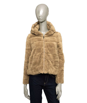 Chaqueta Baldinini Trend Beige Poliéster Mujer