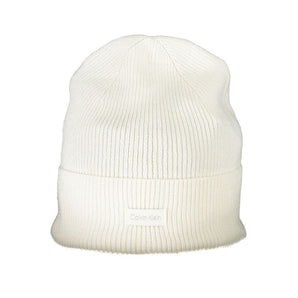 Calvin Klein White Cotton Hat