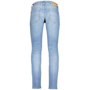 Tommy Hilfiger Light Blue Cotton Jeans & Pant