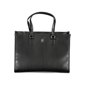 Tommy Hilfiger Black Polyethylene Handbag